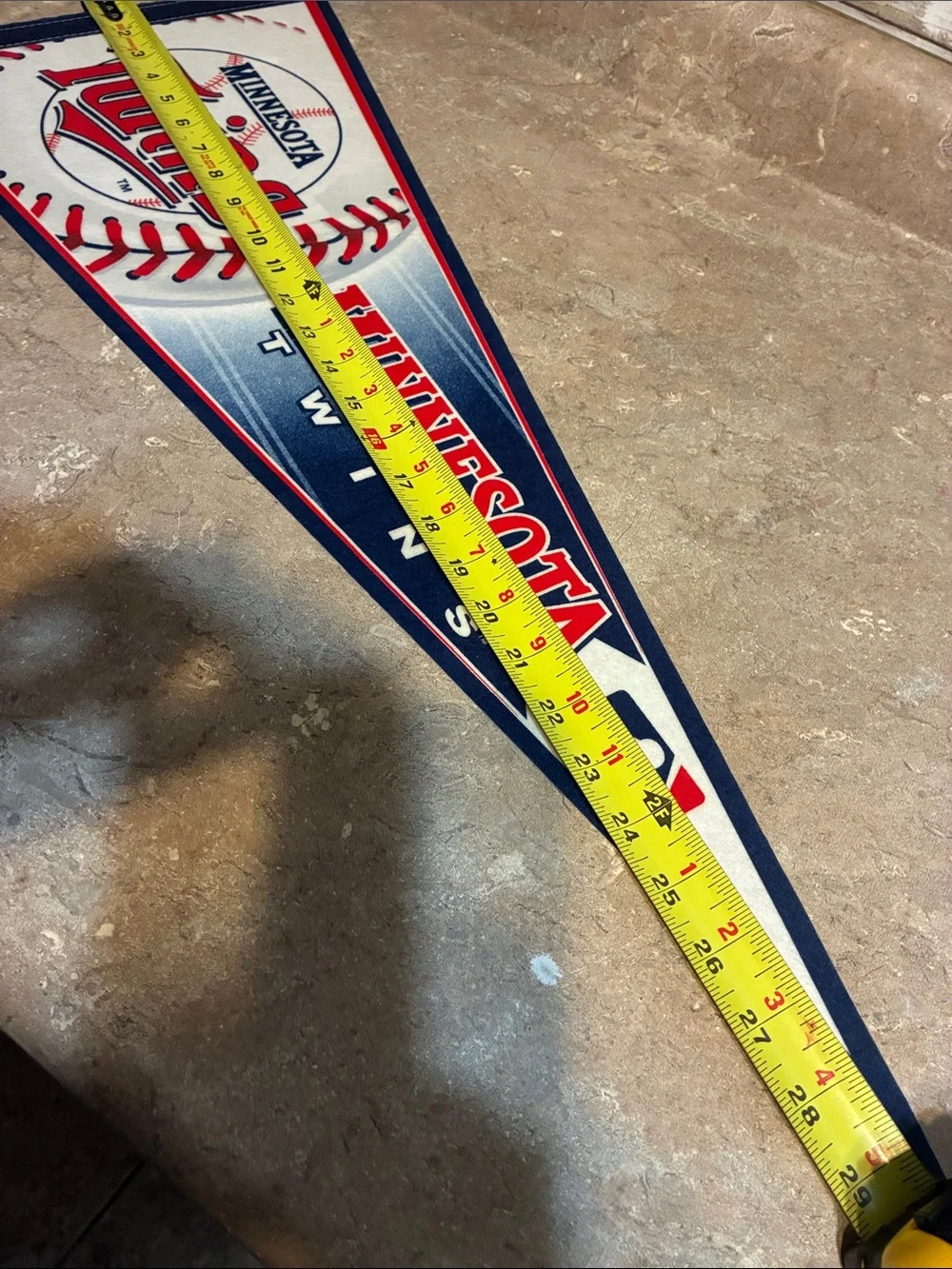 Minnesota Twins 2006 Red & Navy Baseball Pennant Wall Decor